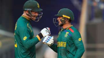 Heinrich Klaasen and Quinton de Kock vs Bangladesh in Mumbai on Oct 24, 2023