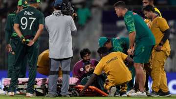 Shadab Khan vs South Africa in World Cup 2023 game in Chennai on Oct 27