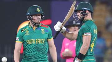 David Miller and Aiden Markram vs Pakistan at World Cup 2023 on Oct 27, 2023