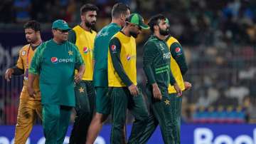 Shadab Khan vs South Africa at the World Cup 2023 match on Oct 27 in Chennai