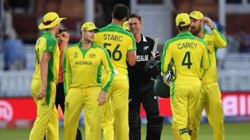 Australia vs New Zealand during World Cup 2019 