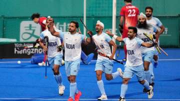India vs Japan in men's hockey final on Oct 6, 2023