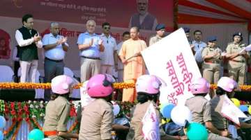 CM Yogi flags off the fourth phase of 'Mission Shakti'  