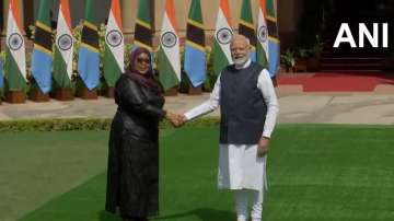 PM Modi holds bilateral talks with Tanzanian President Hassan