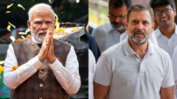 Prime Minister Narendra Modi and Congress leader Rahul Gandhi