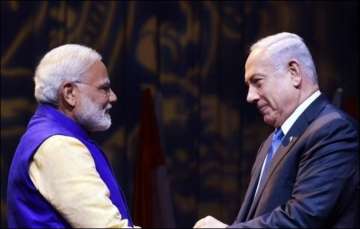 Prime Minister Narendra Modi with his Israeli counterpart Benjamin Netanyahu.