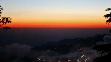 Mussoorie winterline