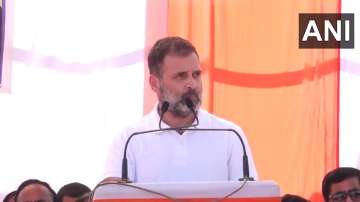 Rahul Gandhi addresses rally in Kanker district of Chhattisgarh