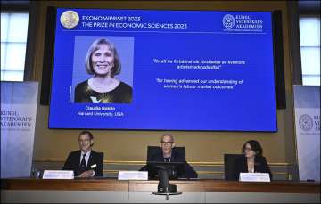 Claudia Goldin announced as winner of Nobel Prize 2023 for Economics