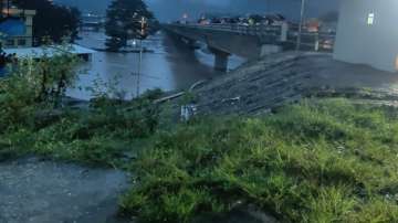 Devastation caused by flash flood in Sikkim  