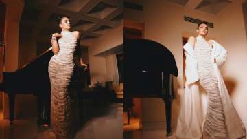 Priyanka Chopra looks stunning in halterneck Tony Ward Couture gown