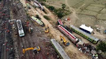 The triple train accident happened on June 2 when the Coromandel Express crashed into a stationary goods train. 