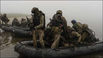 Ukrainian soldiers are facing a renewed offensive by Russia.