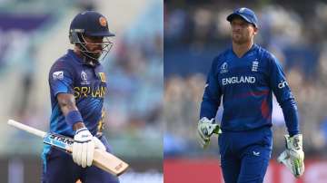 Kusal Mendis (left) and Jos Buttler (right).