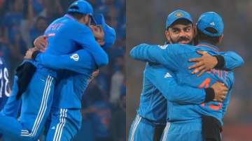 Virat Kohli and Rohit Sharma were in each other's arms quite a few times during the game against England 