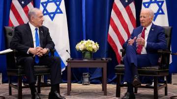 US President Joe Biden and Israeli PM Benjamin Netanyahu