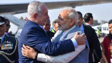 Prime Minister Narendra Modi and his Israeli counterpart Benjamin Netanyahu