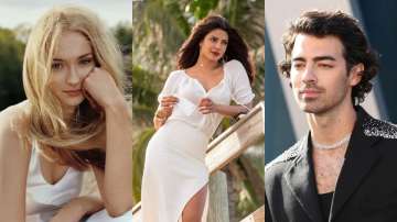 Sophie Turner, Priyanka Chopra, and Joe Jonas