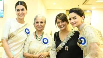 Waheeda Rahman, Kriti Sanon, Alia Bhatt, Pallavi Joshi