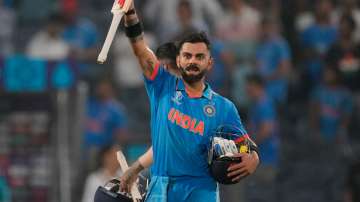 Virat Kohli smashed his 49th ODI century as he equalled Master Blaster Sachin Tendulkar's record