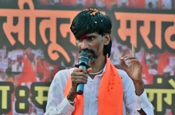 Maratha quota activist Manoj Jarange