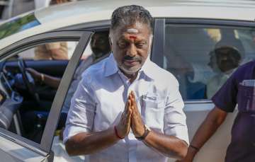 AIADMK leader and former Tamil Nadu CM O Panneerselvam