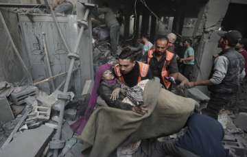 Another airstrike at Khan Younis refugee camp killed 26 Palestinians.