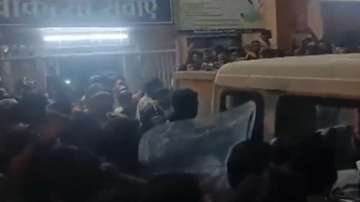 The mortal remains of Ratan Dubey was brought to the District Hospital in Chhattisgarh's Narayanpur.