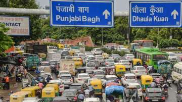 Delhi traffic advisory 