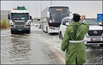 Dubai experienced extensive floods recently.