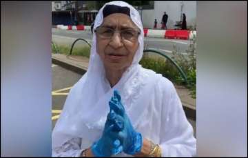 The 78-year-old Gurmit Kaur, who is facing deportation from Smethwick, England.