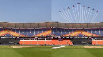World Cup final, IAF air show, Narendra Modi stadium