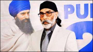 Khalistani terrorist Gurpatwant Singh Pannun, the leader of Sikhs for Justice (SFJ).