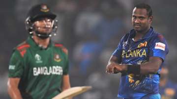 Shakib Al Hasan and Angelo Mathews.