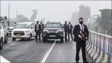 Prime Minister Narendra Modi's convoy was stranded on a flyover due to a blockade by protesters in Ferozepur, Punjab