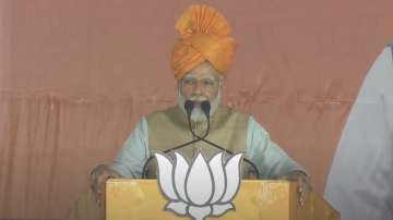 PM Narendra Modi addresses election rally in Rajasthan