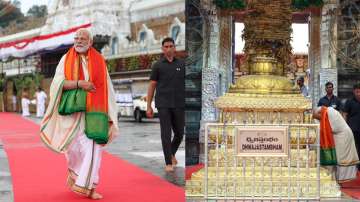 PM Modi, Tirumala temple, tirupati 