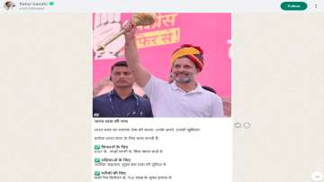 Rahul Gandhi's WhatsApp channel