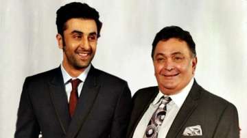 Ranbir Kapoor and late actor Rishi Kapoor