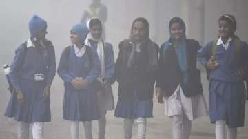 School students, Kashmir, India