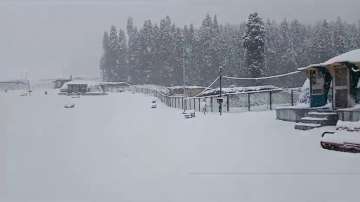 Gulmarg, snowfall 