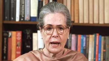 Congress leader Sonia Gandhi 