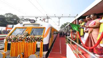 President Murmu, Express train, Badampahar railway station