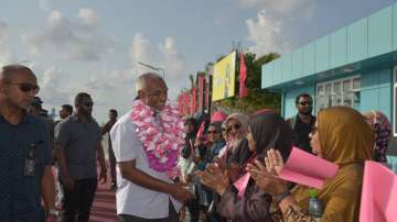 Mohamed Muizzu took oath as the eighth President of the Maldives 