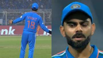 Virat Kohli couldn't stop himself from vibing to Shah Rukh Khan's popular song Chaleya during the India-South Africa match in Kolkata