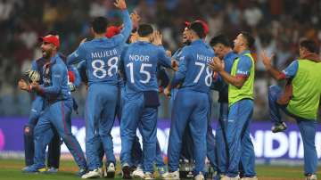 Afghanistan cricket team.