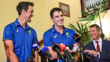 Pat Cummins and Mitchell Starc