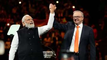 PM Modi, Albanese during special community event in Sydney.