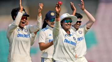 Deepti Sharma registered the quickest five-wicket haul for India in women's Test as India are 478 runs ahead after Day 2