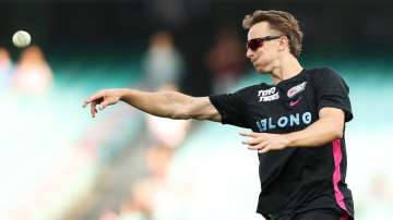 Tom Curran was handed a four-match ban on charges of intimidation of umpires in the Big Bash League